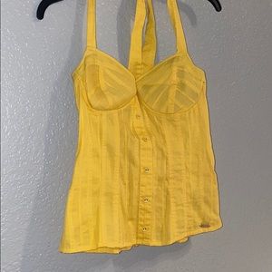 Yellow summer top